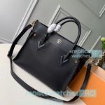 Top Quality Replica L---V On My Side Black Nappa Softy Leather Women's Handbag